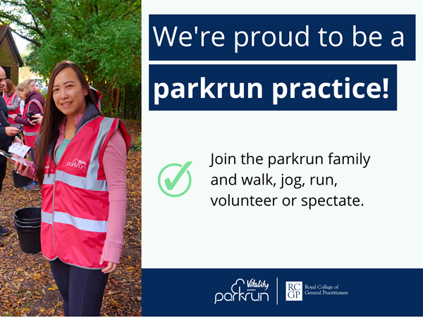 We're proud to be a parkrun practice!